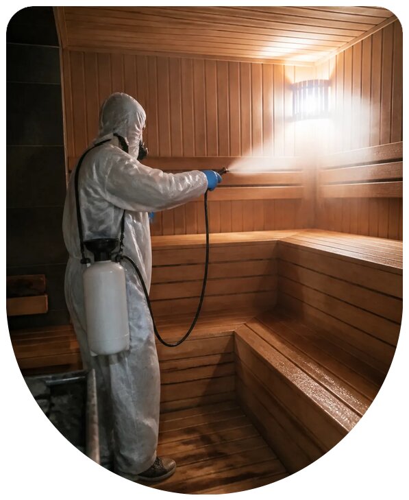 Профессиональная дезинфекция сауны и парной в Комсомольске-на-Амуре